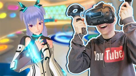 Anime Rhythm Game In Virtual Reality Airtone Vr Htc