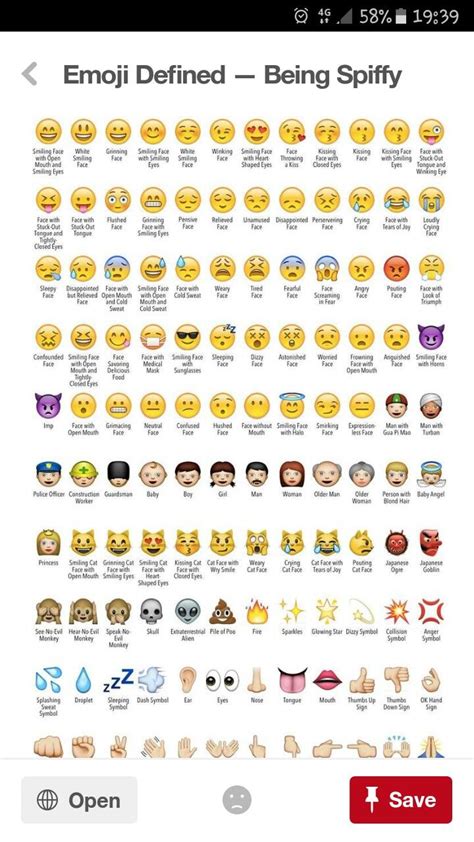 emoji 607 meaning in text what is a list of emoticons and their
