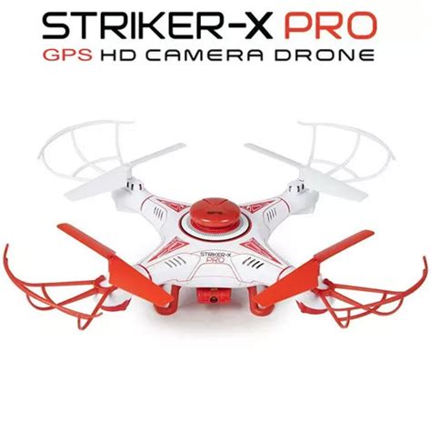 striker  pro drone gps hd p camera transmision en vivo color blancorojo mercadolibre