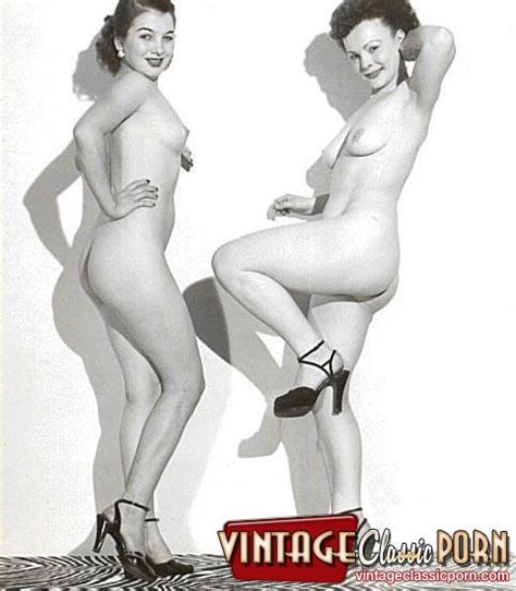 pinkfineart vintage 50s high heels from vintage classic porn