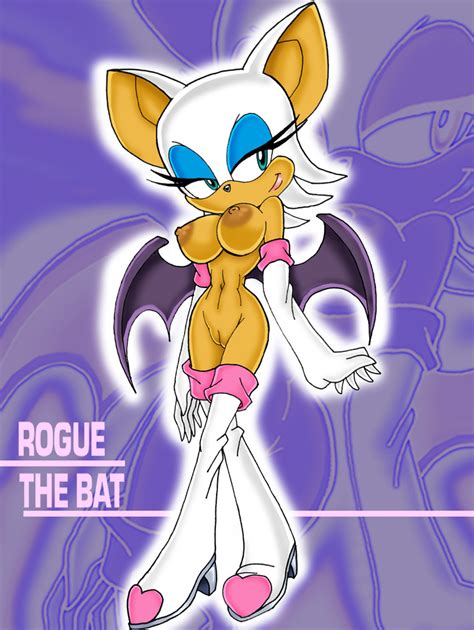 rouge the bat sonic series breasts cleft of venus error furry