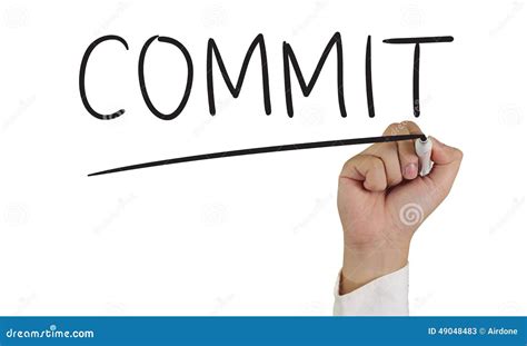 commit concept stock image image  committal bond