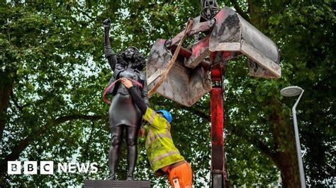 jen reid bristol black lives matter statue removed bbc news