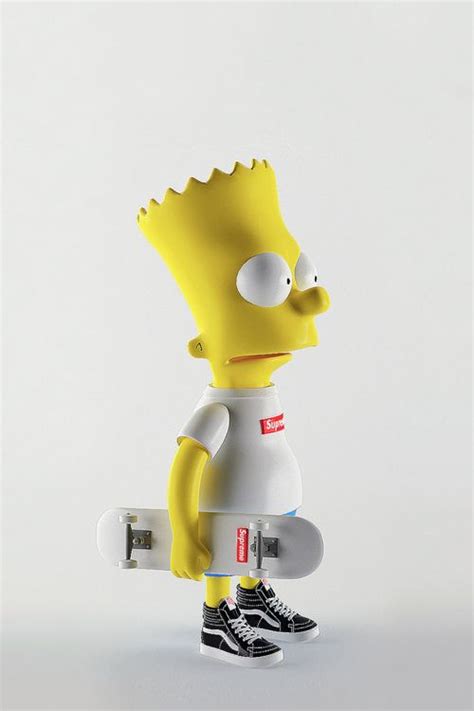 Bart Simpson In Supreme Vinyl Pinterest Bart Simpson