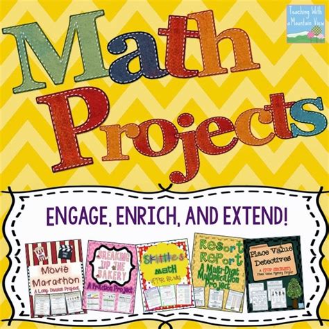 math projects activities