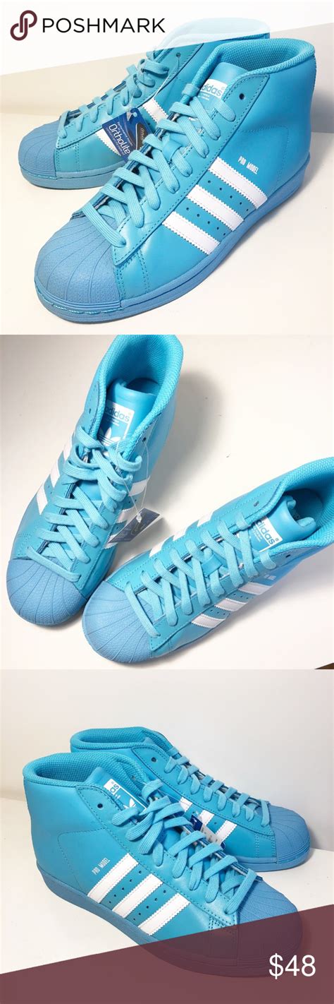 adidas pro model ortholite high top blue shoes blue shoes shoes sneakers adidas blue adidas