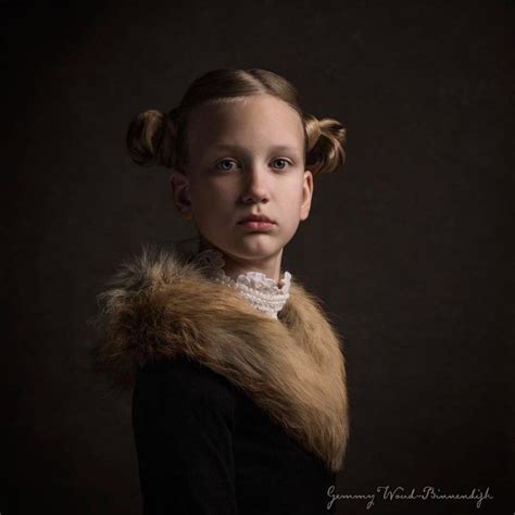 photographer gemmy woud binnendijk captures portraits in the style of