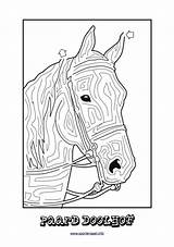 Doolhof Paard Paarden Mewarn11 Puzzles Paardenhoofd Sportenspel Afkomstig sketch template