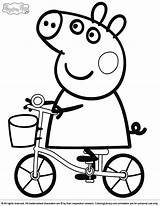 Coloring Pig Peppa Pages Printables Popular sketch template