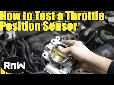 test  throttle position sensor tps   wiring diagram youtube