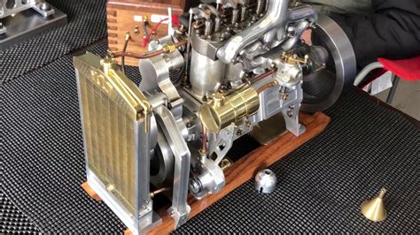 holt miniature model gas engine internal combustion running youtube
