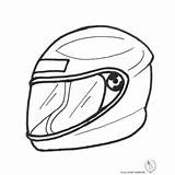 Helmet Motorcycle Da Colorare Casco Moto Disegno Disegni Drawing Di Coloring Per Getdrawings Bambini Articolo sketch template