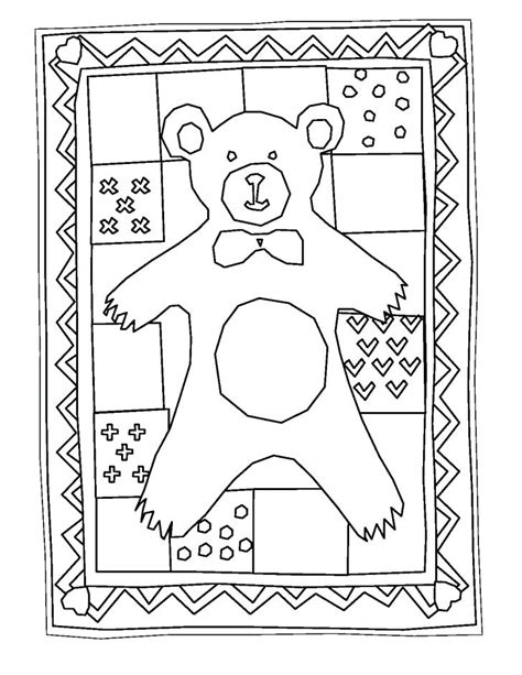 printable quilt coloring pages