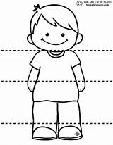 Head Shoulders Knees Toes Body Parts Activities Preschool Craft Worksheets Fromabcstoacts sketch template