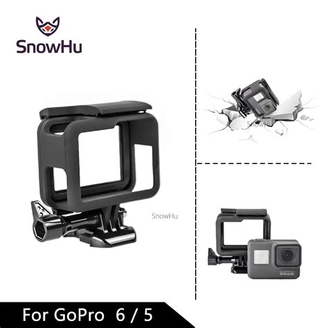 snowhu  gopro hero    accessories protective frame case camcorder housing case  gopro