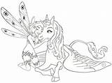 Einhorn Onchao Fee Ausmalbild Ausmalen Kleurplaat Kostenlose Malvorlage Malvorlagentv Pegasus Lucky Kleurplaten Drachen Unicornio Pferde Basteln Paard Bezoeken Mytie Magische sketch template
