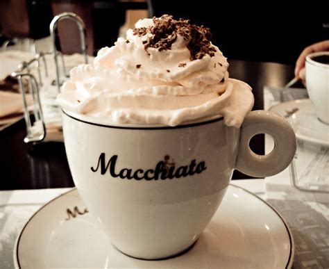 chocolate coffee delicious macchiato sprinkles whipped cream image 88731 on
