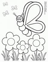 Coloring Spring Pages Time Kids Popular Print sketch template