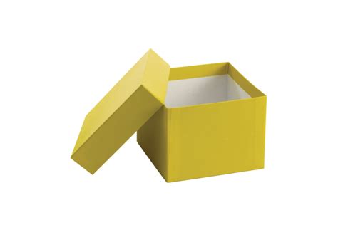 mm high cardboard box   dividers yellow starlab