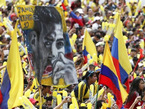 World Cup Photos This Is How Colombians Welcome Their