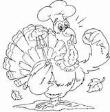 Thanksgiving Coloring Turkey Chef Pages Activities Digi Color Happy Latchkey Colouring Printable Crafts Kids Back sketch template