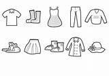 Kleidung Ausmalen Menschen Ausmalbild Verschiedene Ausdrucken Malvorlagen Kostenlos Malvorlage Kleid Socken Schuhe Zuhause Malen Hausschuhe Pulli sketch template