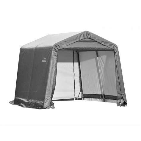 shelterlogic  ft   ft   ft peak style shelter  grey cover  home depot canada