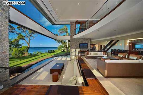 mansions and more modern hawaii mansion with breathtaking views