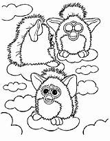 Furby Kleurplaten Furbie Kleuren Furbys Beoordelingen Erstellen Coloringhome sketch template