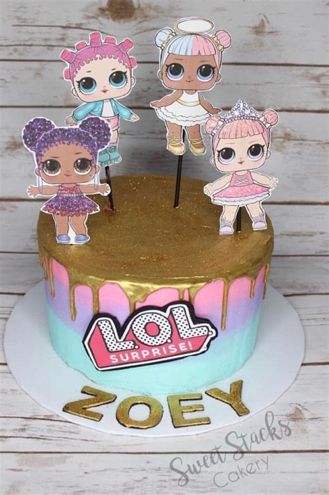 lol surprise dolls birthday cake doll birthday cake funny birthday