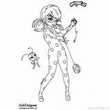 Ladybug Miraculous Kwami Rena Trixx Tikki Xcolorings Bourgeois Raincomprix sketch template