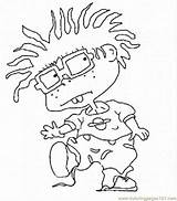 Coloring Pages Rugrats Chuckie Chucky Printable Cute Supercoloring Kids Cartoons Online Easy Print Coloringhome Categories Popular sketch template