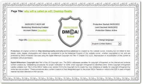 protect  blog content  dmca desktop reality