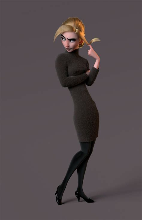 character design girl 3d model character character poses character