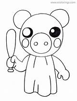 Roblox Piggy Pig Peppa Xcolorings 780px 1024px 55k sketch template