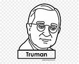 Truman Harry Easy Click Clipart Drawing Save Pinclipart sketch template