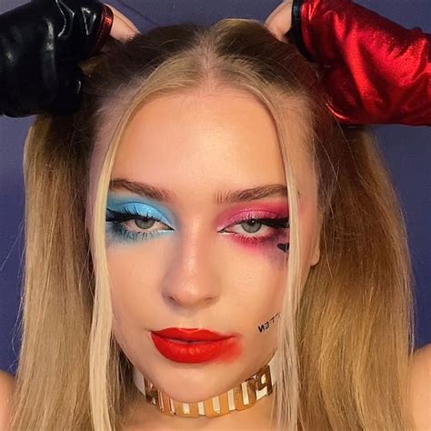 Harley Quinn Inspired Makeup Mugeek Vidalondon