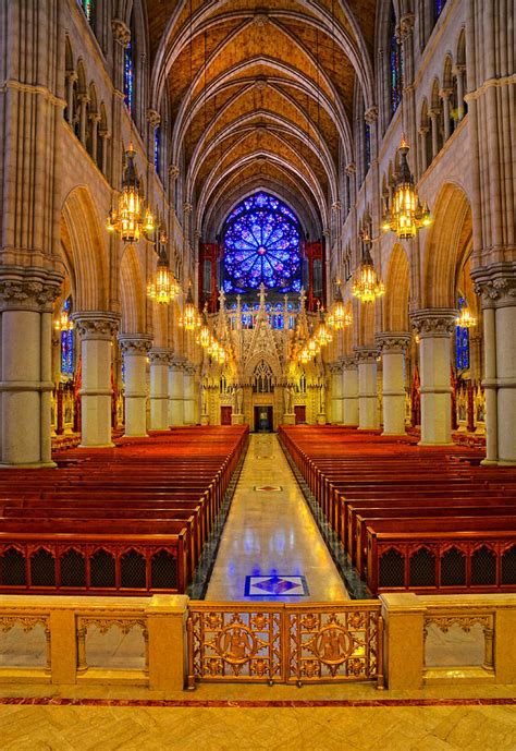 sacred heart cathedral view photograph  dave mills fine art america
