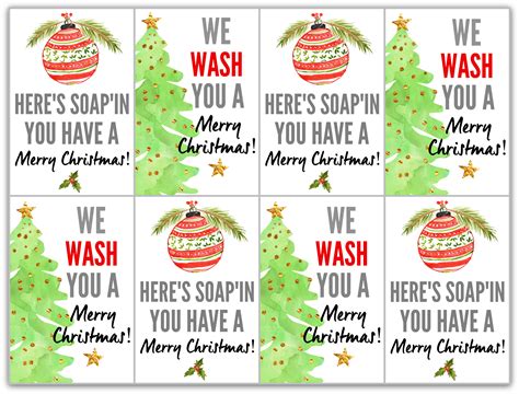 diy hostess gift holiday soaps   printable tags hipsave