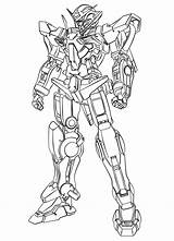 Gundam Coloring sketch template