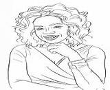 Winfrey Oprah Celebrite Shakira sketch template