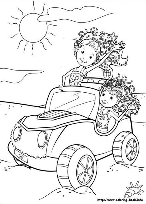 groovy girls coloring page coloring pages pinterest girls digi