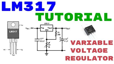 lm voltage regulator tutorial    pinout youtube