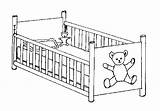 Cribs Cradle sketch template