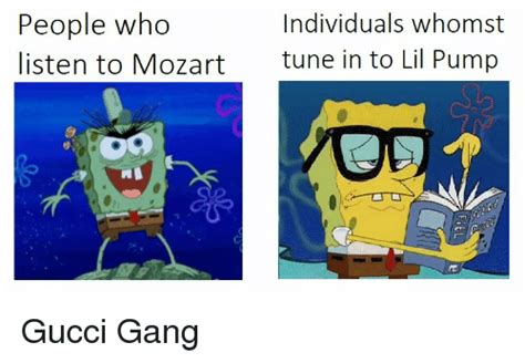 people who listen to mozart individuals whomst tune in to