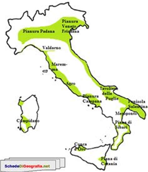 cartina muta colline italiane tomveelers