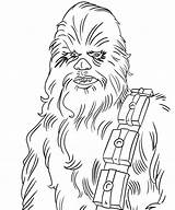 Chewbacca Colorir Chewie Scribblefun Trusted Colorironline sketch template