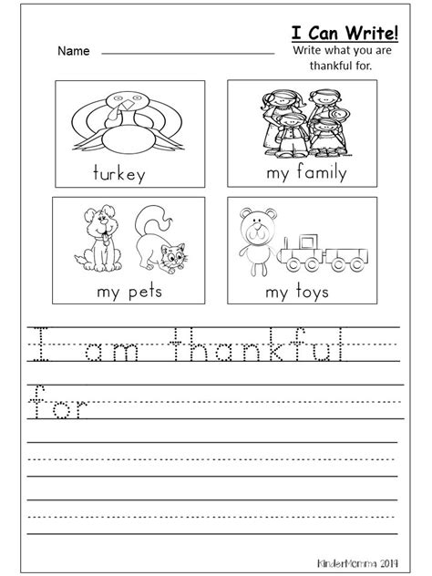 kindergarten thanksgiving worksheets archives kindermommacom