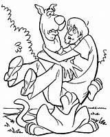 Scooby Doo Coloring Shaggy Pages Para Kids Colorir Hugging E462 Printable Do Print Disney Gif Color Library Getcolorings Colouring Prints sketch template