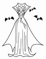 Vampiro Kolorowanki Wampir Colorier Vampires Coloriages Bats Bestcoloringpagesforkids sketch template